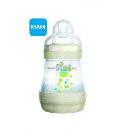 MAM Anti-Colic Bottle 160ml - WHITE